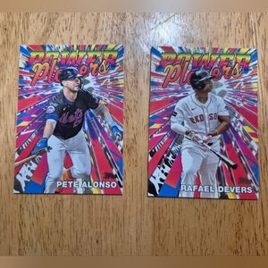 NWOT Topps Holographic Baseball Cards Set Of 2